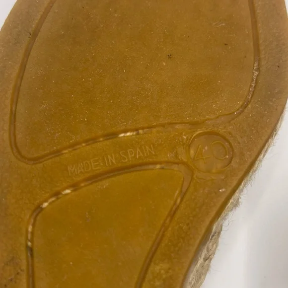 Burberry | Espadrille Slip on Wedge Sandal | EU40 - Picture 16 of 16